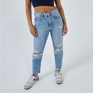 GARAGE DENIM MOM JEANS